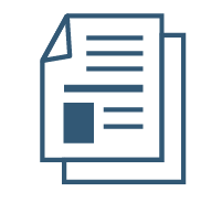 病院からの書類アイコン